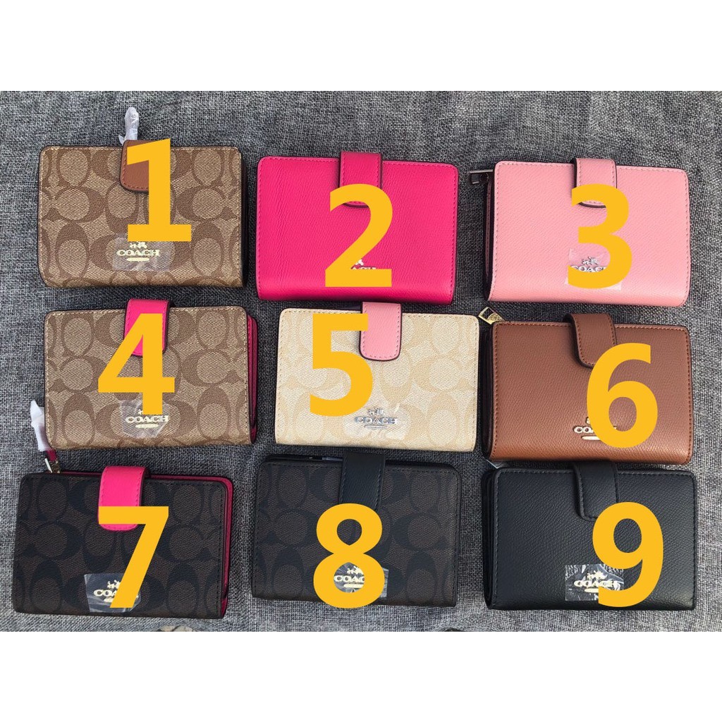 F53436 53562 53436 31548 3912 Dompet Medium  CH dengan Zipper