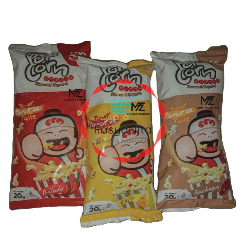 

Tokinori Popcorn 20gr 1Pcs - Fasyanita Denpasar
