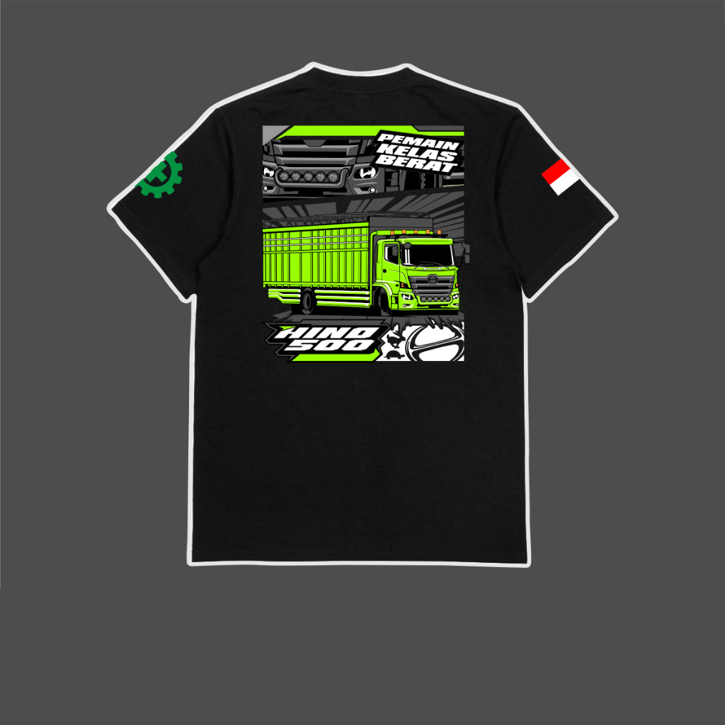 KAOS TRUK HINO 500 PEMAIN KELAS BERAT | BISA COD