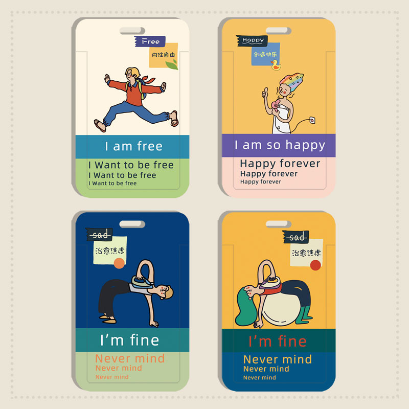 

ID CARD HOLDER, Tempat Kartu Animasi Penyembuhan, Cocok untuk Kantor/Sekolah, Tempat Kartu Nama, Tempat Kartu Pelajar, Tempat Kartu Kontrol Akses, Tempat Kartu Modis dan Sederhana