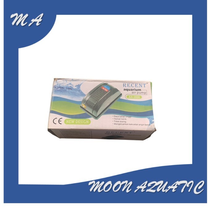 Pompa udara aerator 1 lubang RECENT AA 2800 air pump aquarium