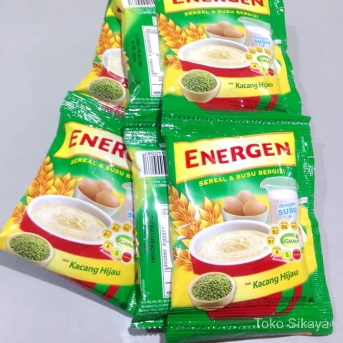 

ENERGEN KACANG HIJAU 10PCSx30gr