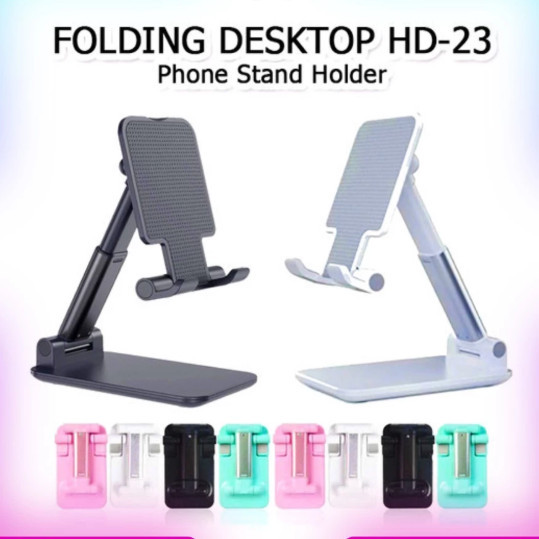 VHP - Folding Desktop L305 Stand Lipat Adjustable For Handphone Android iPhone