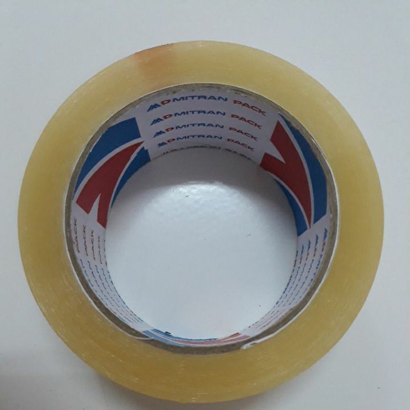 

(MGS) Mitran Pack Isolasi Lakban Bening 45mm x 90 Meter dan 45mm x 50 meter laban Packing Online Serbaguna