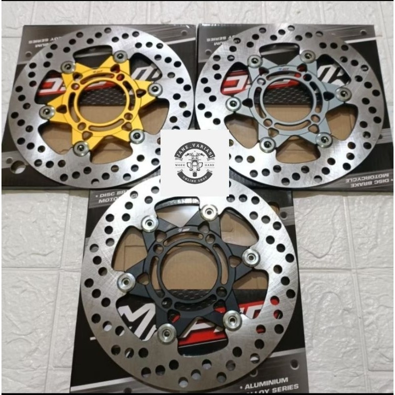 piringan disk 220mm cnc floating disk brake mx universal