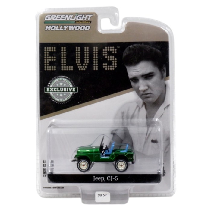 Greenlight Green Machines Jeep CJ5 ELVIS - 90SP- 92SP- SP5
