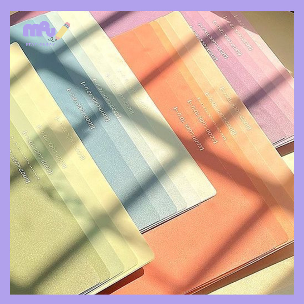 

[MOUMOU] Document Folder Pastel Sliding [5pc] Folder Pink Biru / Map Dokumen Aesthetic – Warna Pastel Lucu