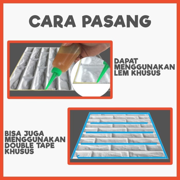 

LARIS -Lem Perekat Double Tape Dua Sisi Wallpaper Panel - NT05