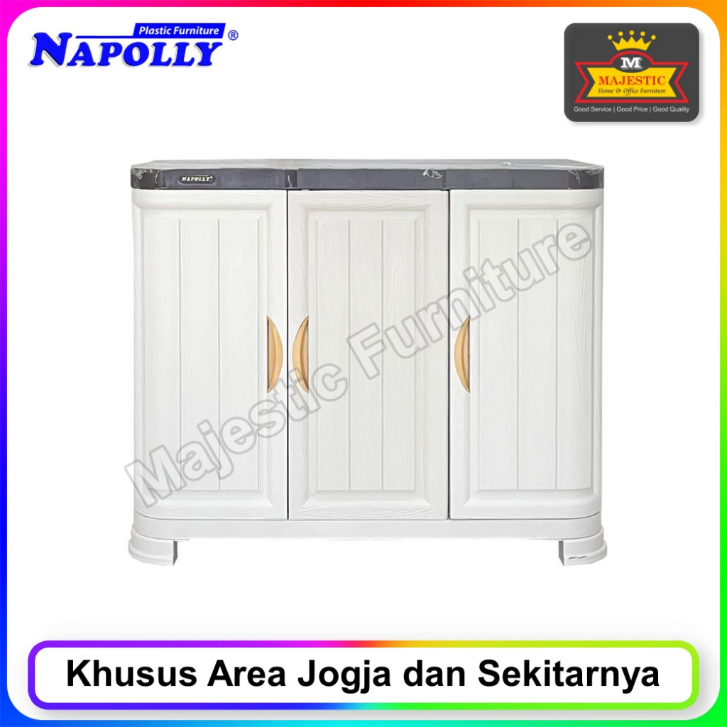 Lemari Plastik Napolly CABSULFET 353 (Jogja)