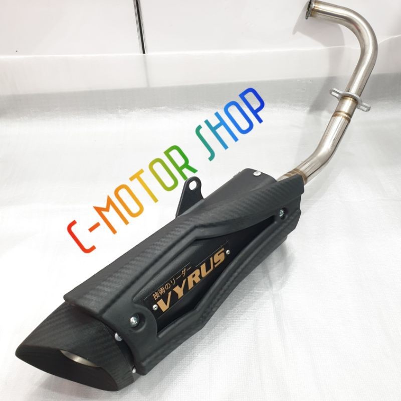 Knalpot Vyrus Mio J, Mio Soul 115, Mio Gt115, X-Ride 115 Original