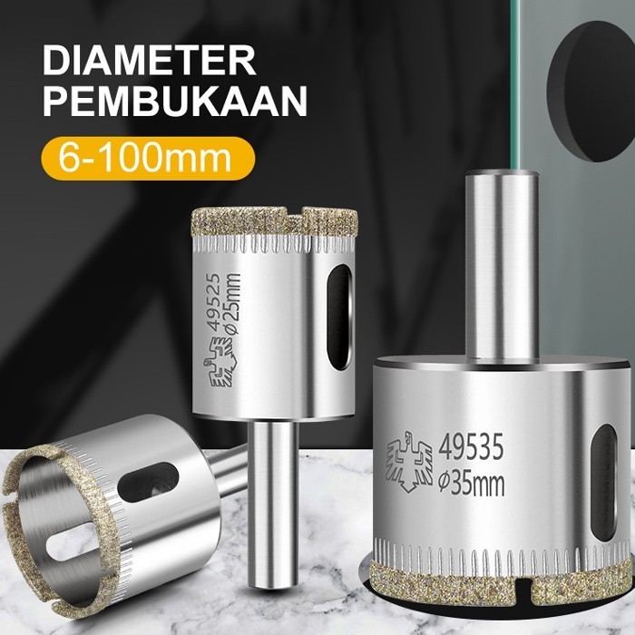 Hole saw bor paku tembok bor bobok circle saw mata bor tembok mata bor granit mata bor sumur bulat A