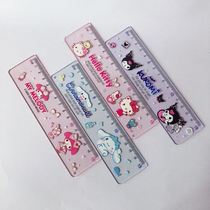 

Sanrio Ruler Alat Tulis Alat Ukur Sanrio Penggaris 15cm