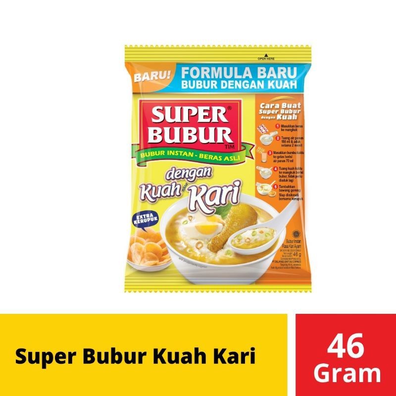 

Super bubur all varian 46 gram - ABO
