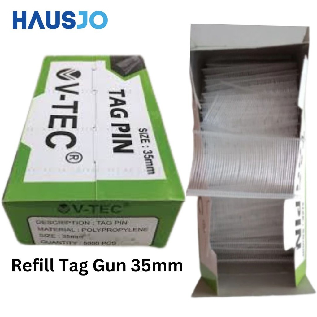 

Tag Pin / Refill Tag Gun 50mm & 35mm