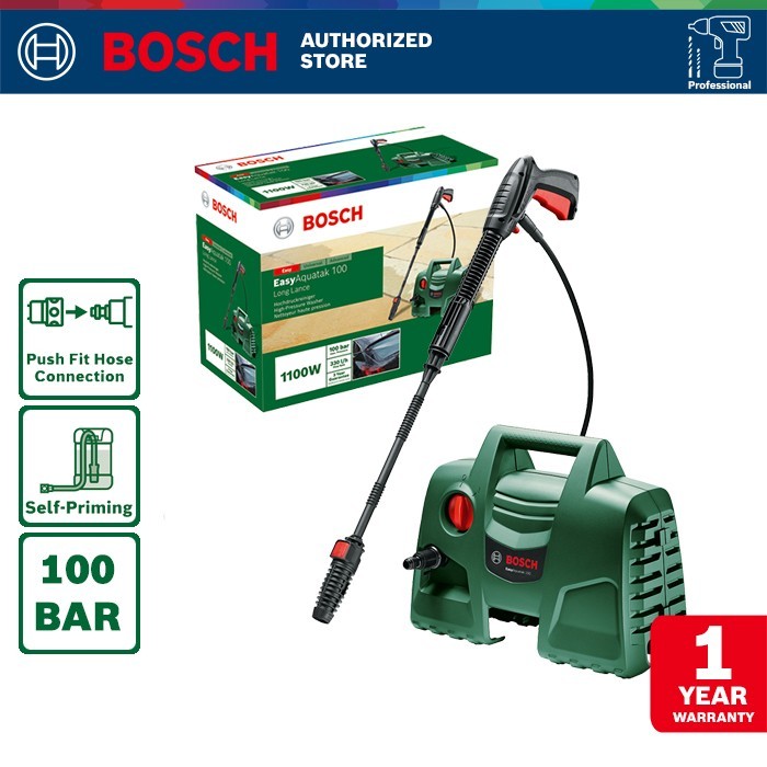 Bosch Mesin Cuci Steam 100Bar 1100W Easy Aquatak 100 LL - Aquatak Only