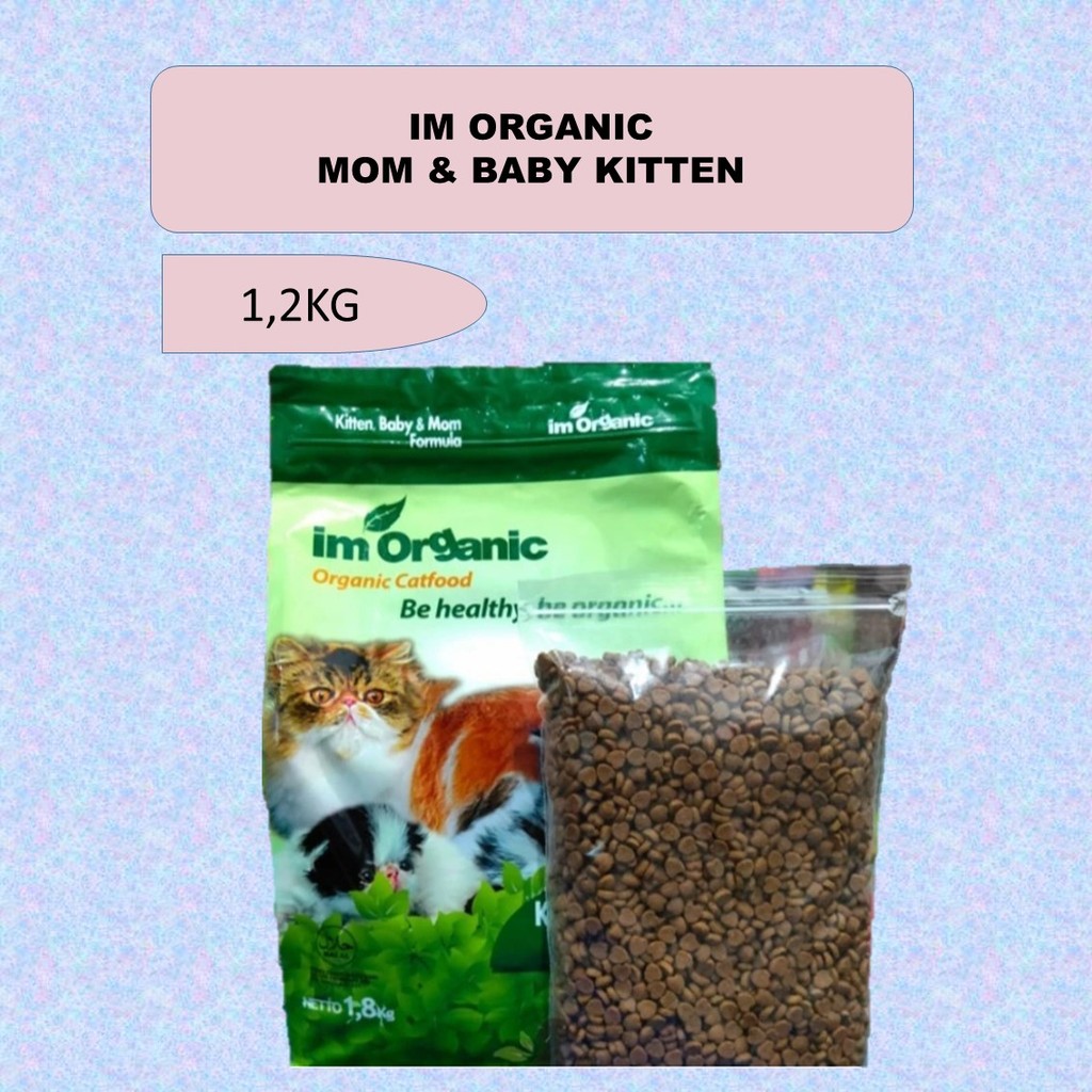 Makanan Kucing IMO Kitten Baby Mom (KBM) Catfood 1,2kg