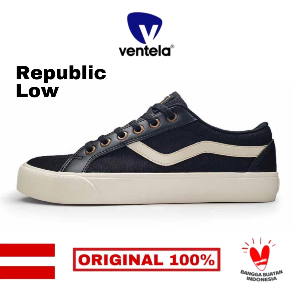 [BONUS KAOS KAKI & EMAS] Sepatu Ventela Original 100%|Sepatu Sekolah Anak Laki Laki Perempuan Warna 