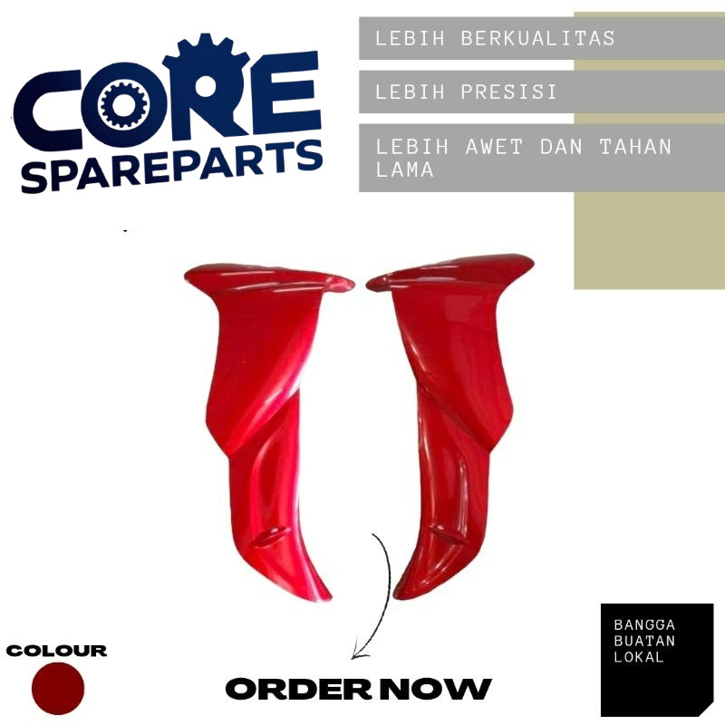 Sayap Luar Yamaha Jupiter Z Burhan Warna Merah
