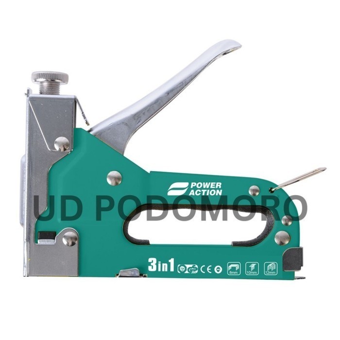 

Power Action SGT01 Staples Paku Tembak 3in1 Nailer Gun Heavy Duty