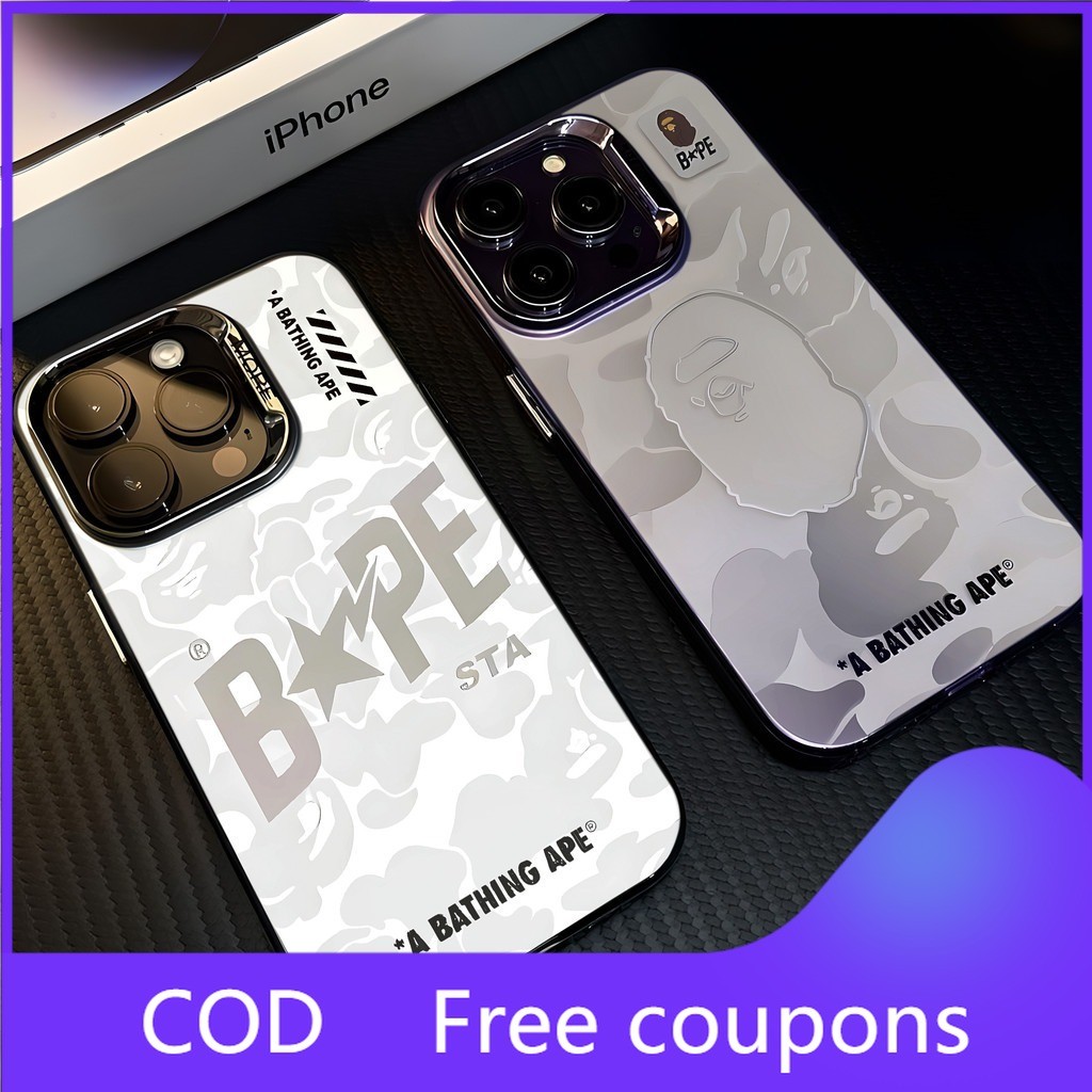 Huruf yang modis dan trendi case iPhone 15 15 Pro 15 Pro Max 11 11 Pro XR X 7 Plus 8 Plus 15 Plus 16