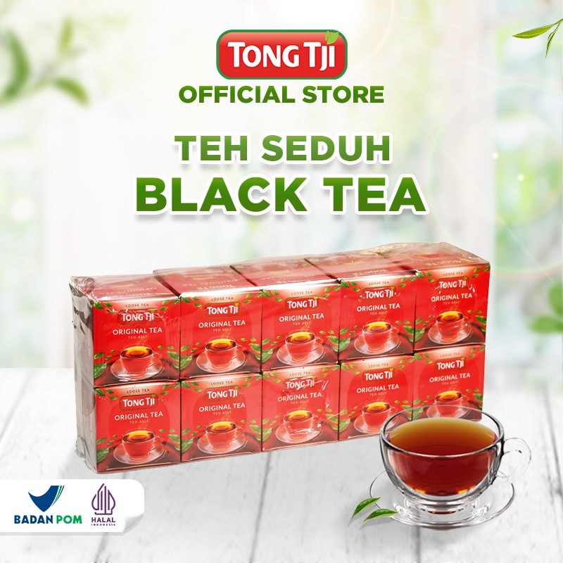 

Tong Tji Black Tea / Teh Hitam 50g, Teh Seduh per Pack - AMY