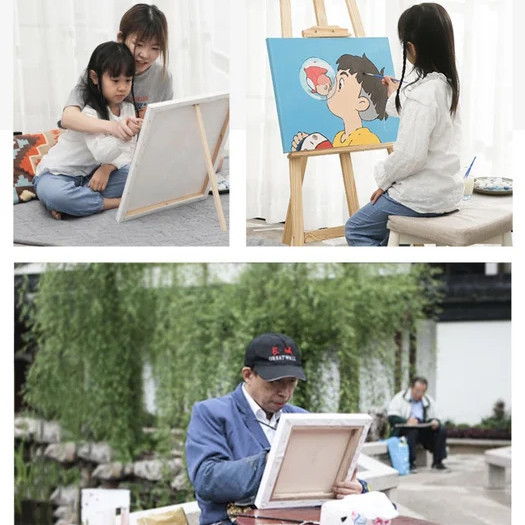 

promo -Home Decor Canvas Paint By Number Kit Dital Oil Painting DIY S - 2