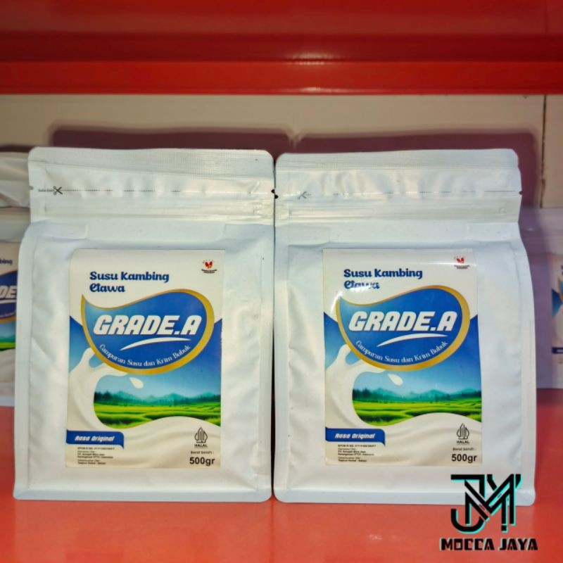 

Mocca Jaya-SUSU KAMBING ETAWA GRADE.A DAN GRADE-B 500GR RASA ORIGINAL