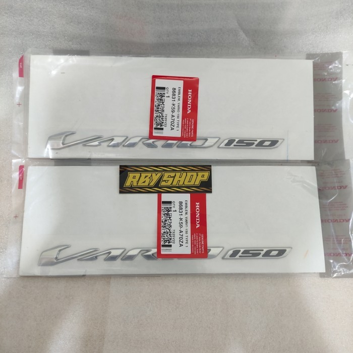 Emblem New Vario 150 Original Honda