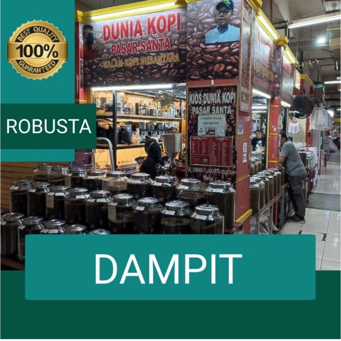 

Kopi Robusta Dampit 500 gram - Biji