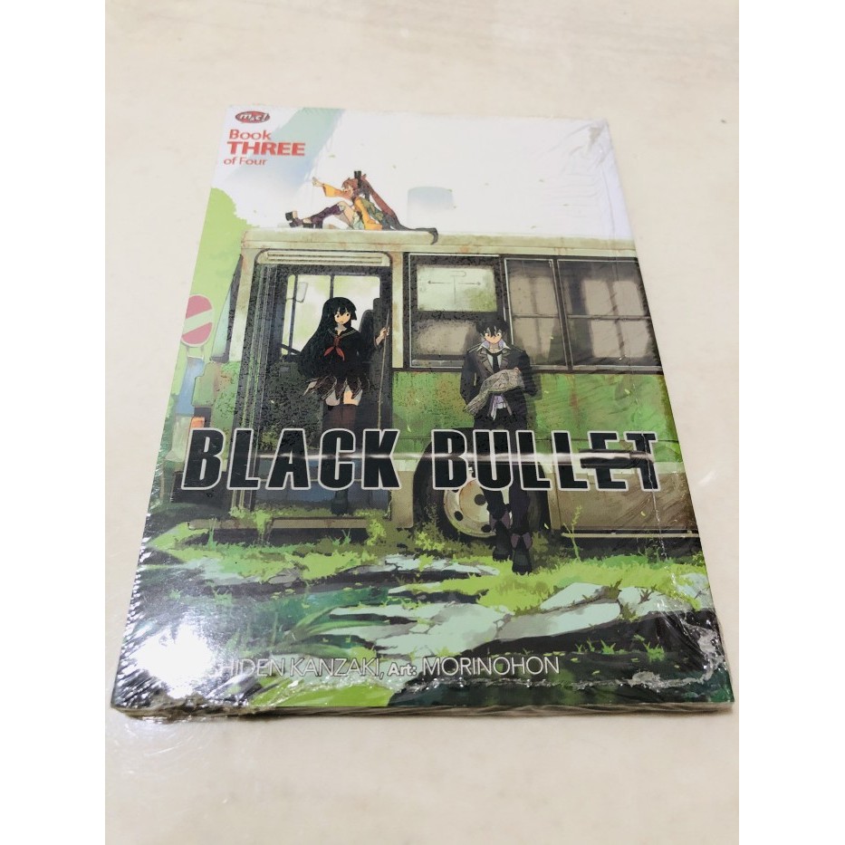 black bullet cabutan Anime Komik Manga