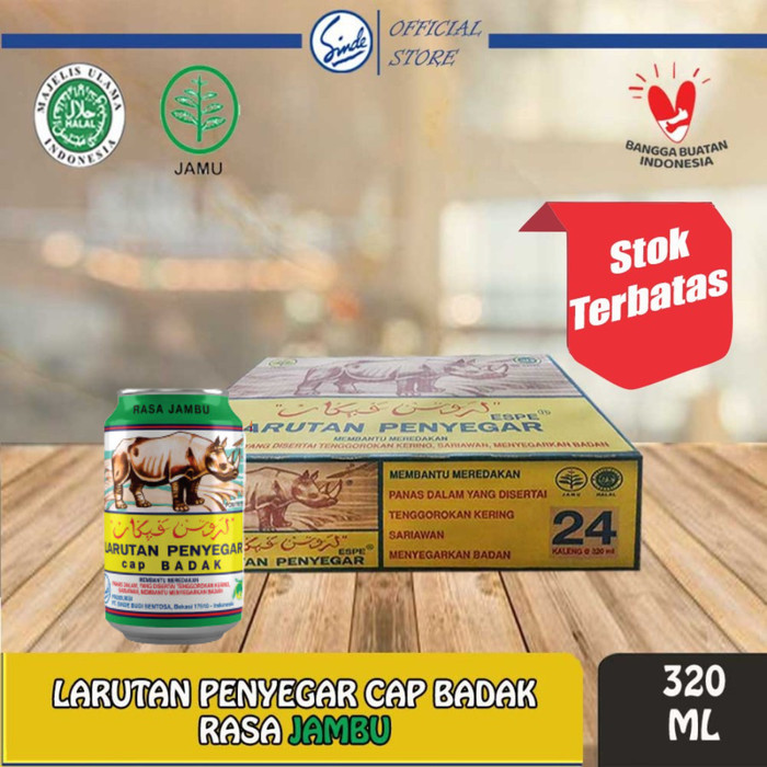 

1 CARTON RASA JAMBU LARUTAN PENYEGAR CAP BADAK 320ml (GOJEK/GRAB ONLY)