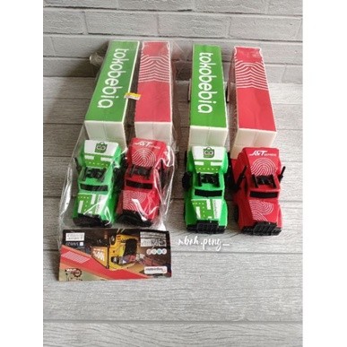 mainan mobil kurir,mobil jnt,mobil kurir jnt,truck jnt