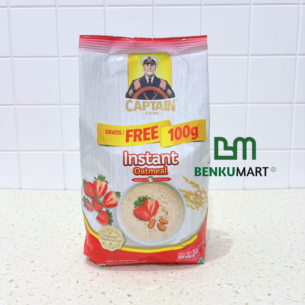 

Captain Oats Instant Oatmeal (800 gr)
