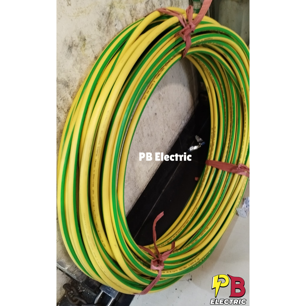 Kabel NYA 70mm Pulung / Kabel NYA 70 mm Kuning Hijau Pulung