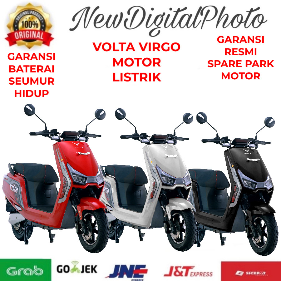 VOLTA Virgo Sepeda Motor Listrik [ OTR JABODETABEK ]