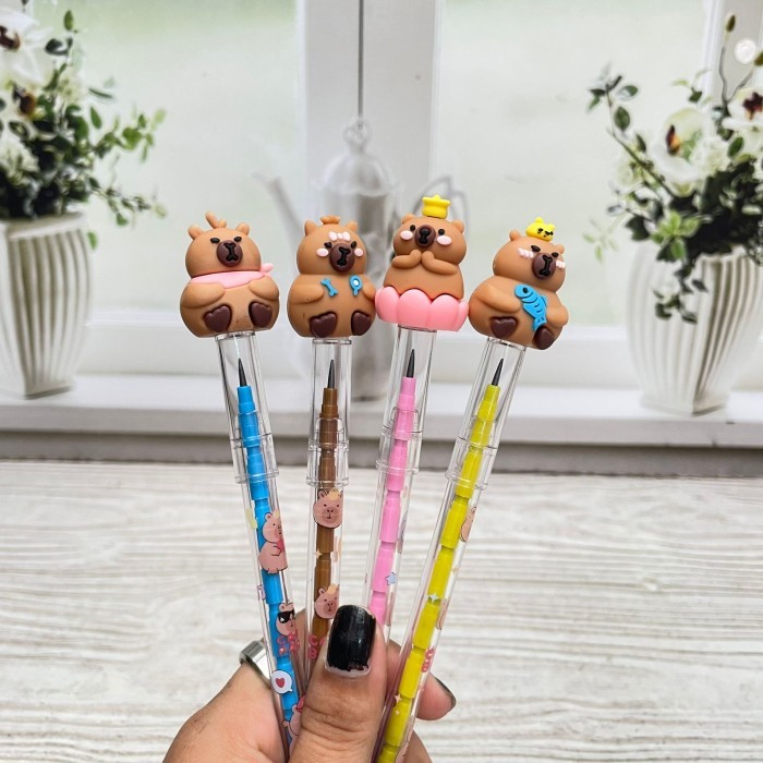 

Pensil Susun Capibara Super Cute Lucu CAPIBARA Imut Unik Alat Tulis Sekolah Kekinian Kualitas Terbaik Termurah Bisa Grosir COD