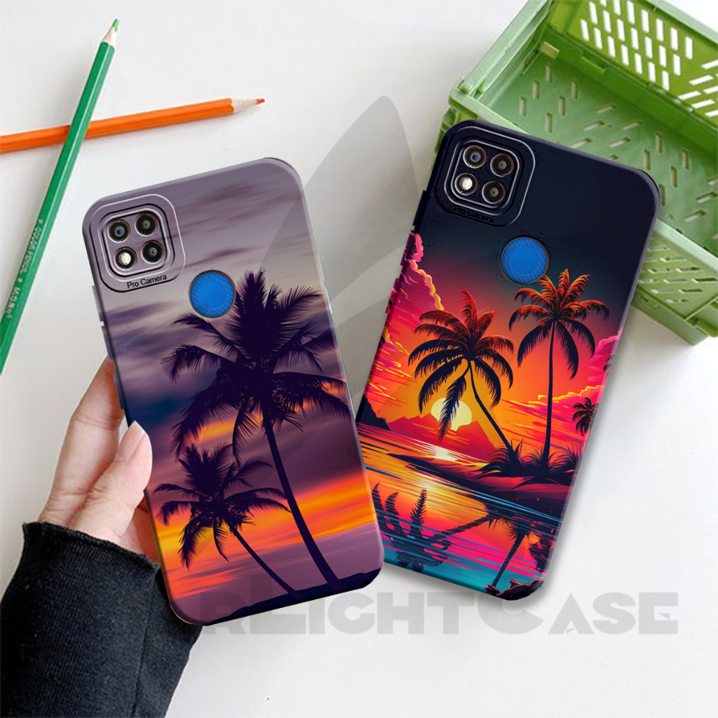 [CRD6] Softcase REDMI 9C /REDMI 10A Panorama Pantai Aesthetic Kekinian - Case Aesthetic - Case Redmi