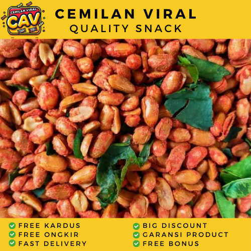 

CAV KACANG THALIAND 500gr Kacang Thailand Daun Jeruk Kacang Thailand Pedas Manis Daun Jeruk