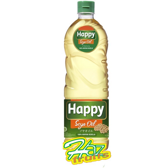 

Happy Soya Oil 1 Liter | Happy Minyak Kedelai