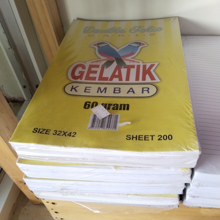 

Double Folio Gelatik 200 Lembar