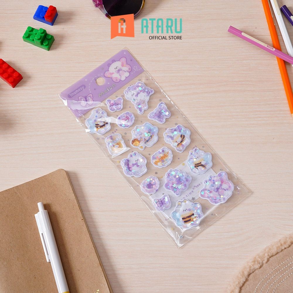

Ataru Stiker House Suli Mix Design 3D 100101 Stiker Dekoratif Lucu Cute Stickers Deco Sticker Pack Journal Book