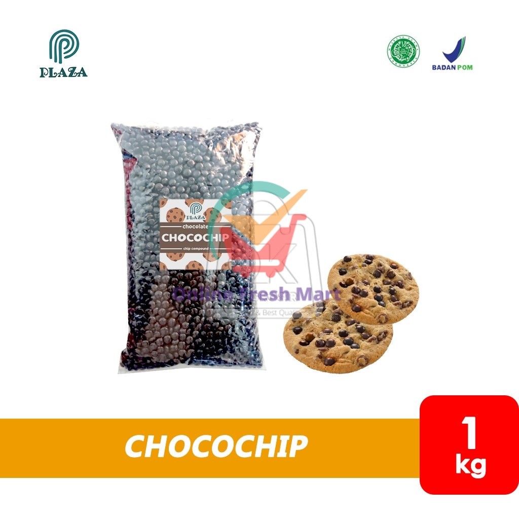 

Chocochip Plaza Chocolate Choco Chips Coklat Topping (1 Kg) - Online Fresh Mart Denpasar
