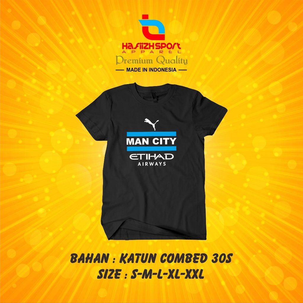 KAOS BAJU MAN CITY V.5 KAOS ANAK DAN DEWASA BAHAN PREMIUM