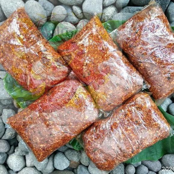 

Sambel Pecel Madiun sangrai asli kacang