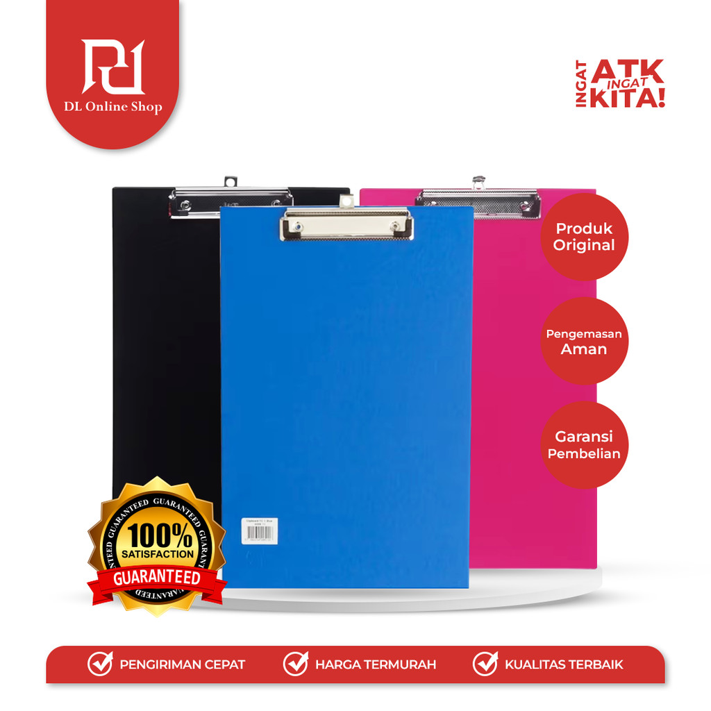 

BANTEX PAPAN BERJALAN/ CLIPBOARD FOLIO SIZE 4205 (1PC)