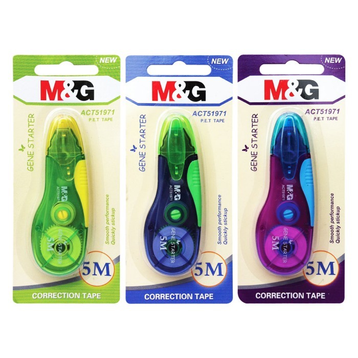 

Correction Tape Roll Gene Starter M&G ACT51971 Tipe Ex Roll 5mm