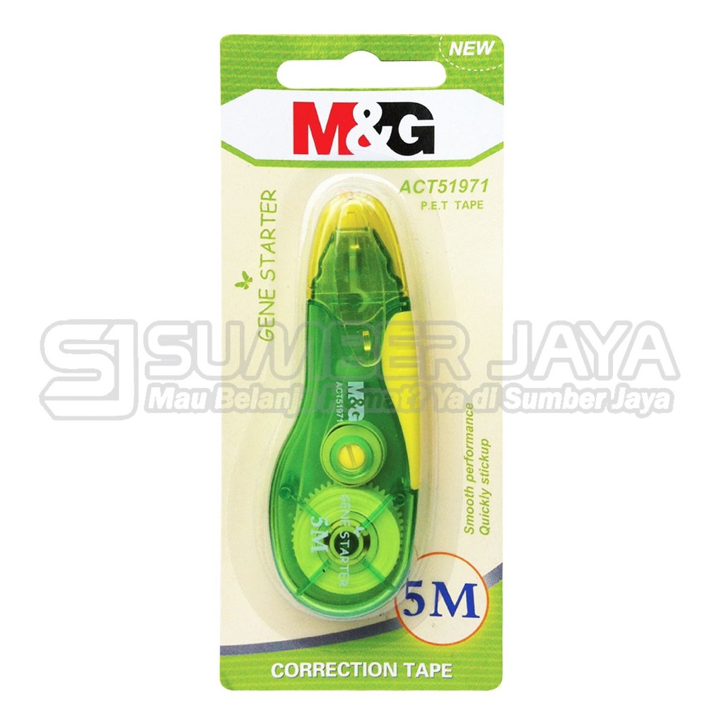 

Correction Tape Roll Gene Starter M&G ACT51971 Tipe Ex Roll 5mm