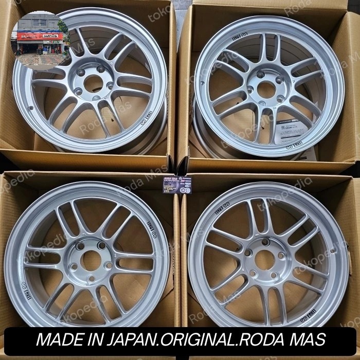 Velg Enkei RPF1 Japan (ORIGINAL) R18x7.5 PCD5x114.3 ET48 (Voxy,Creta,CX3)