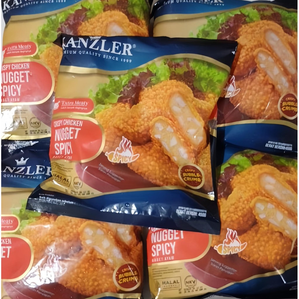 

Kanzler Crispy Spicy Nugget 450 gr PCS