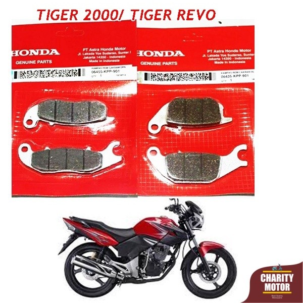 Dispad Kampas Rem Cakram Depan Belakang TIGER REVO
